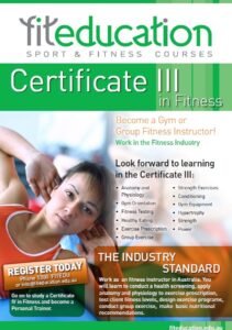 Certificate III in Fitness
